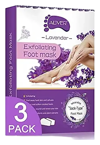 Aliver Natural Exfoliant Foot Peel Mask