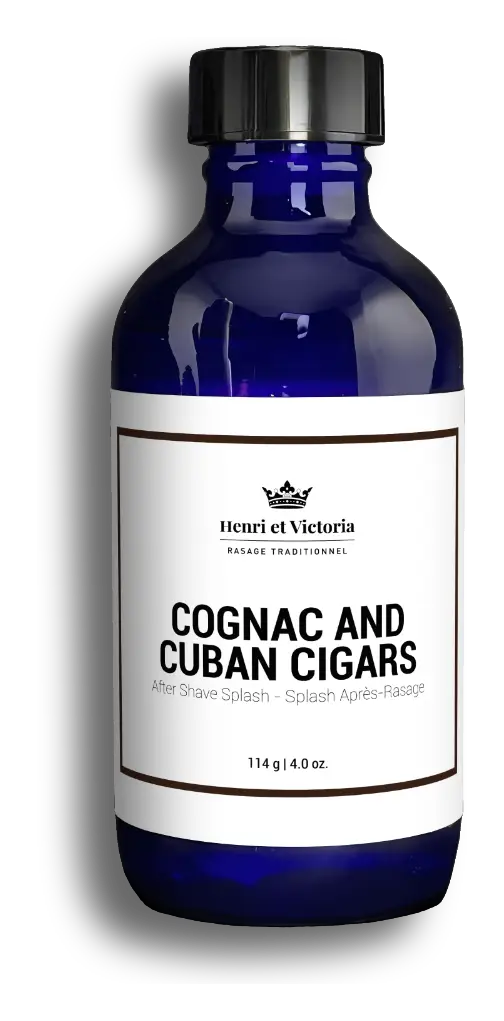 Henri Et Victoria After Shave Splash Cognac and Cuban Cigars