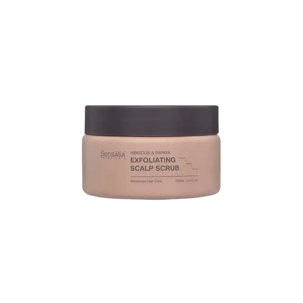 Sensatia Botanicals Hibiscus & Papaya Exfoliating Hair Mask