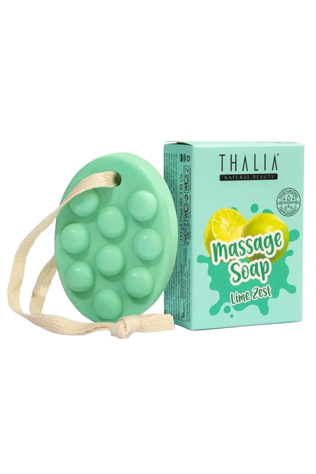 Thalia Natural Beauty Massage Soap Lime Zest