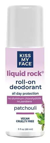 Kiss My Face Liquid Rock Roll-On Deodorant Patchouli