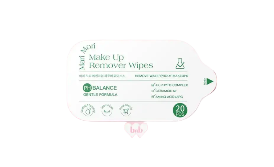 Barenbliss Mari Mori Make Up Remover Wipes