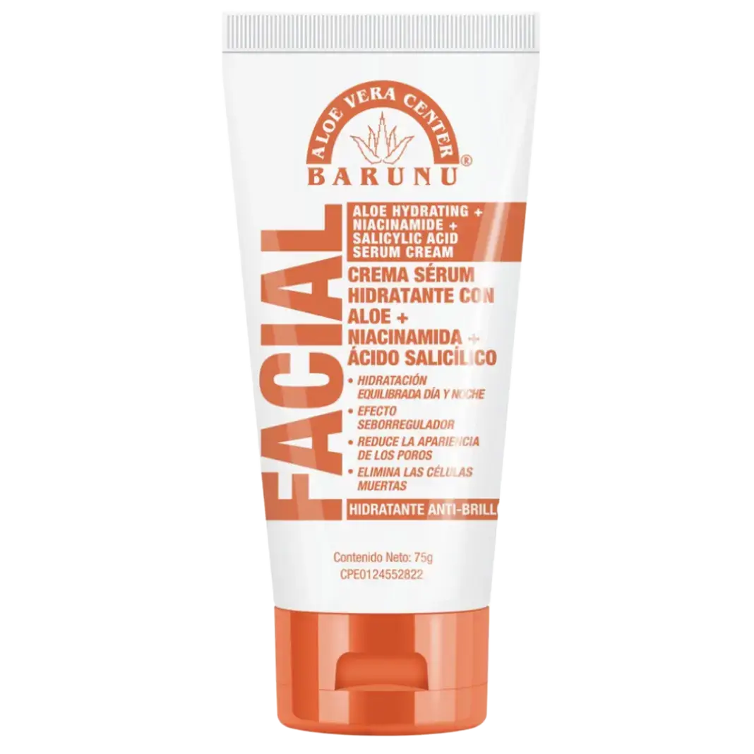 Barunu Crema Sérum Hidratante Con Aloe + Niacinamida + Acido Salicilico