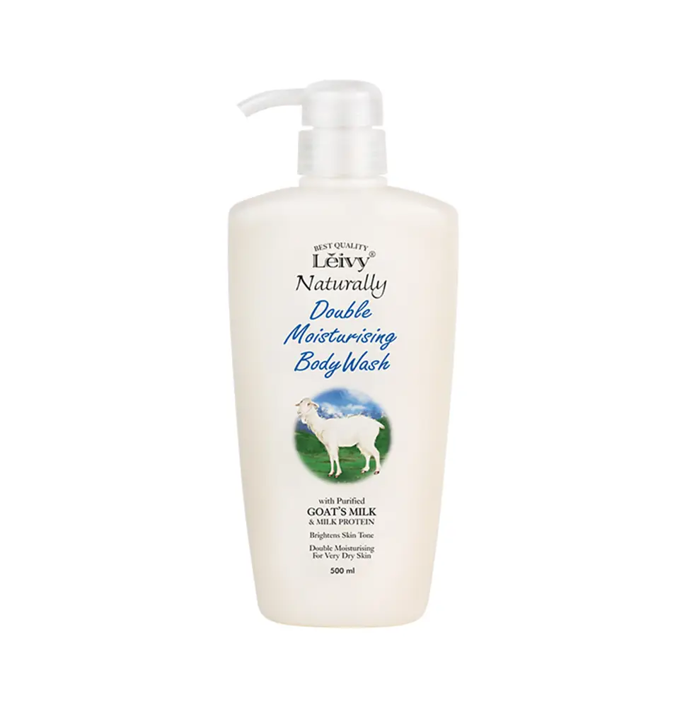 Leivy Naturally Double Moisturising Body Wash With Goat Milk