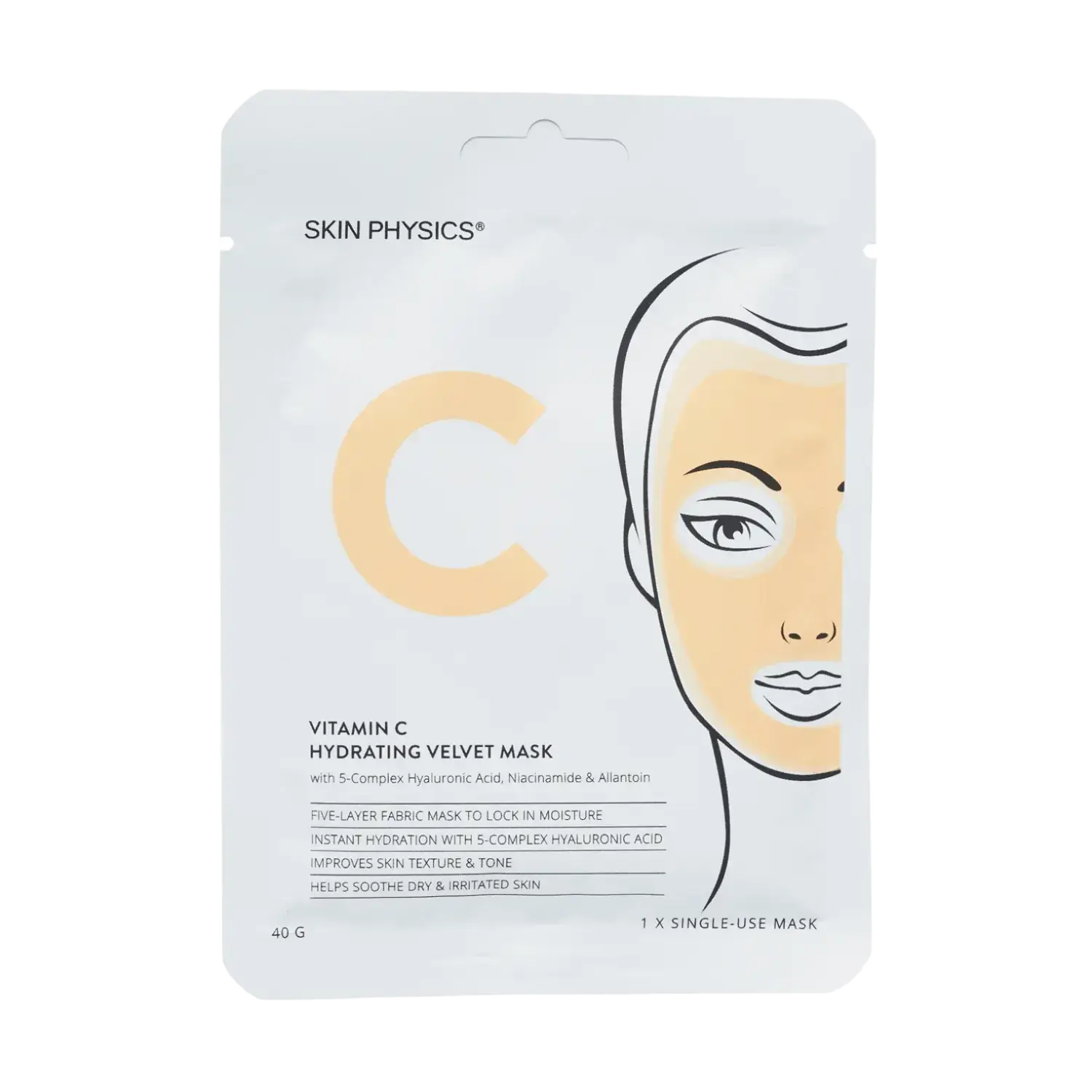 Skin Physics Vitamin C Hydrating Velvet Mask