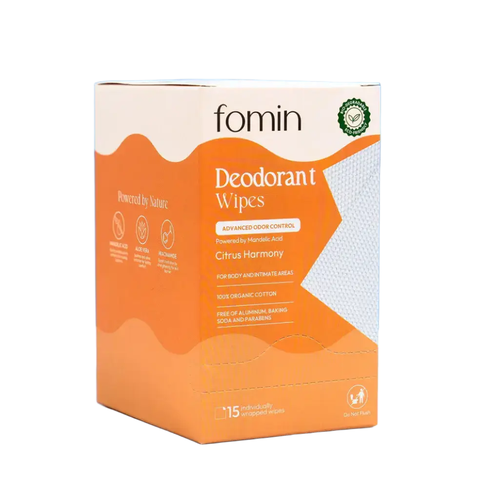 Fomin Deodorant Wipes Citrus Harmony