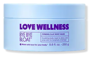 Love Wellness Bye Bye Bloat Firming Clay Body Mask