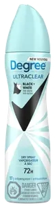 Degree Women Ultraclear Black + White 72H Antiperspirant Deodorant Dry Spray