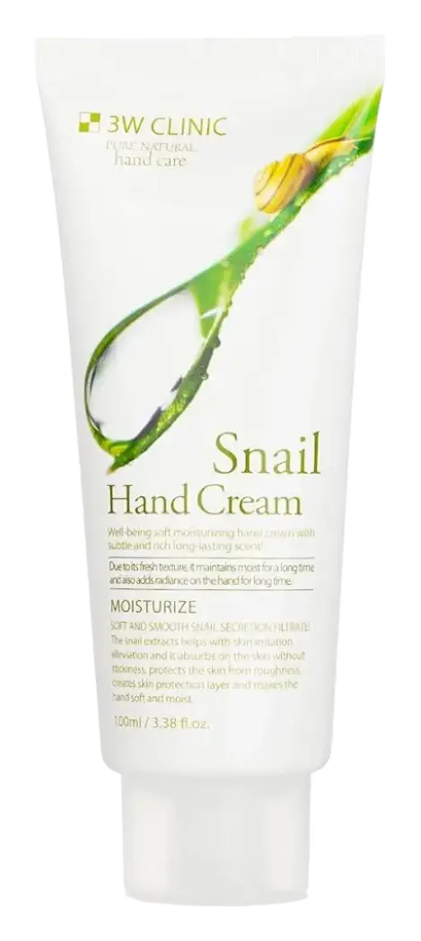 3W Clinic Hand Cream Snail