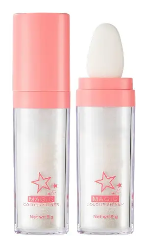 Paqiman Glitter Powder Highlighter White moonbeam