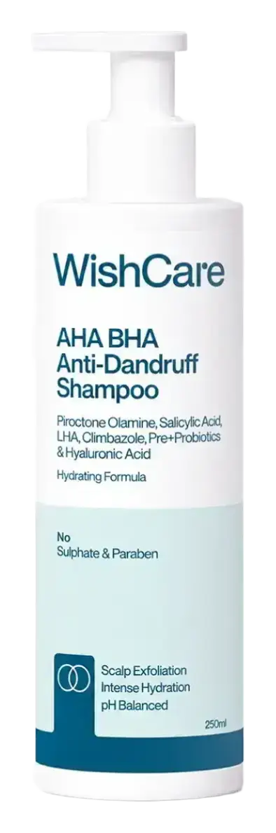 Wishcare AHA BHA Anti-Dandruff Shampoo