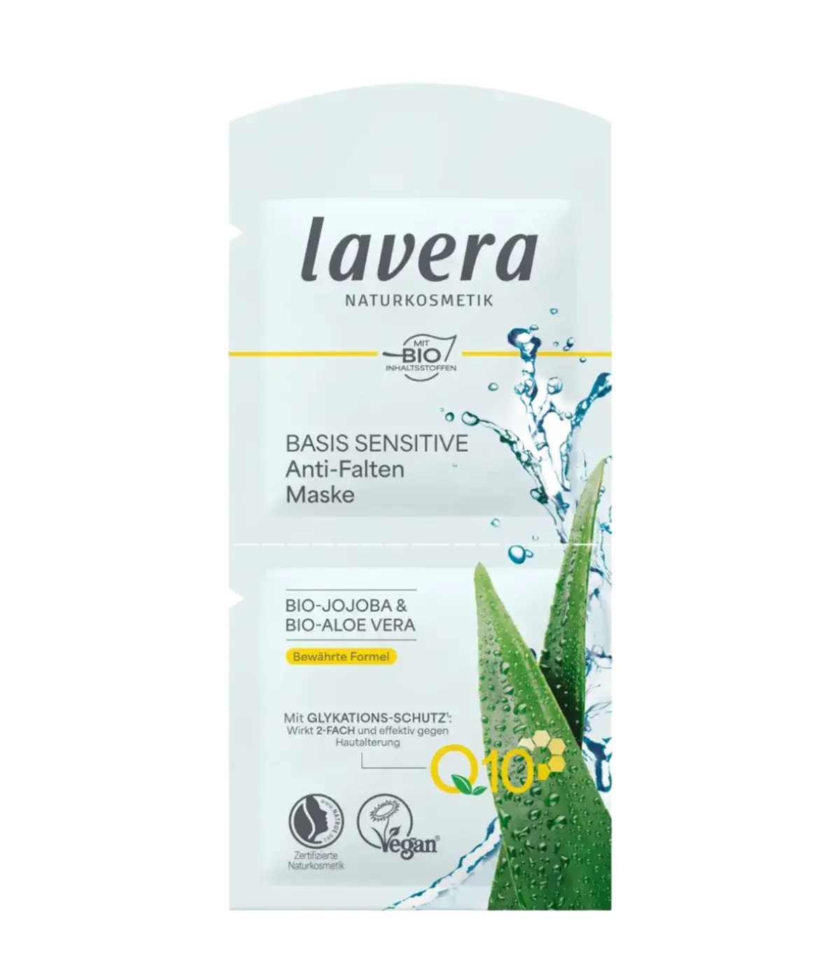 Lavera Basis Sensitive Anti-Falten Q10 Maske