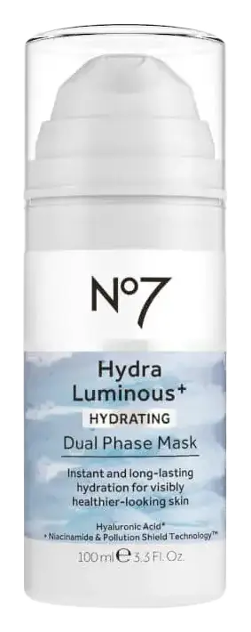 No7 Hydraluminous+ Dual Phase Mask