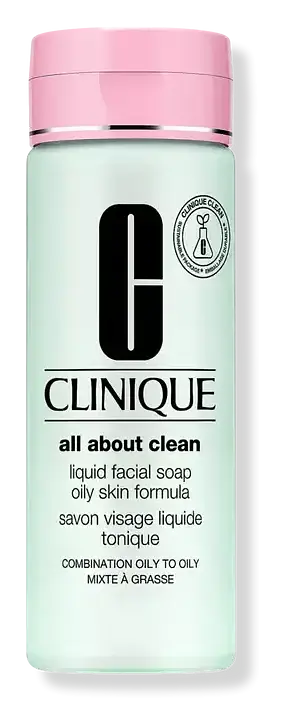 Clinique All About Clean Liquid Facial Soap Combination Oily to Oily