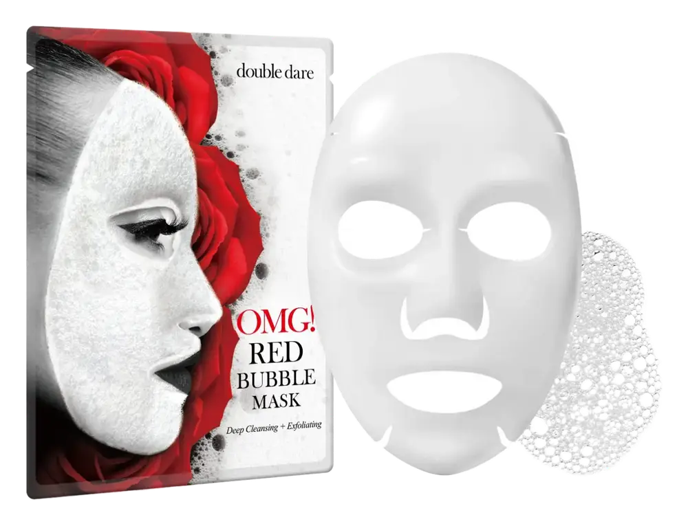 Double Dare OMG! Red Bubble Mask