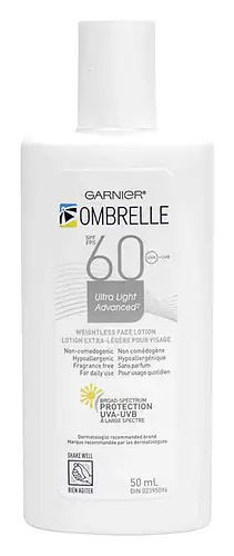 Garnier Ombrelle Ultra Light Advanced Face Lotion SPF 60