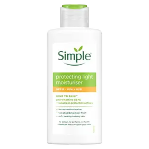 Simple Skincare Protecting Light Moisturizer SPF 15 United Kingdom