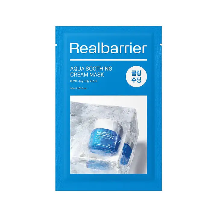 Real Barrier aqua soothing cream mask