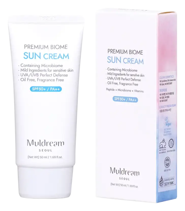 Muldream Premium Biome Sun Cream SPF 50+