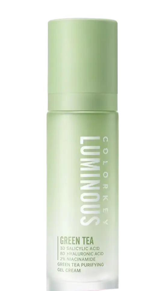Colorkey Luminous Green Tea Purifying Gel Cream