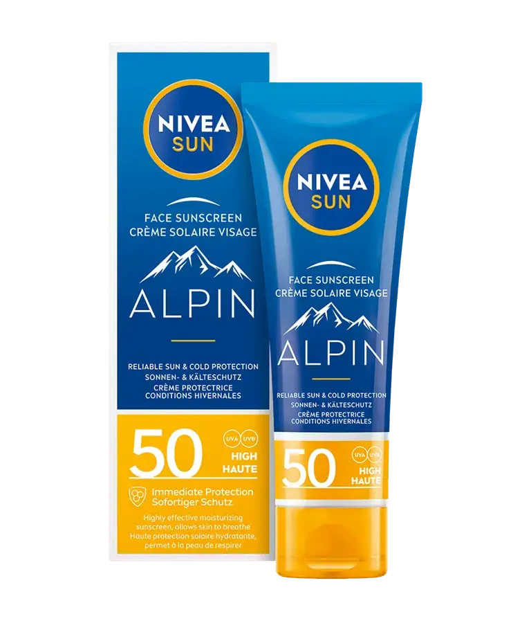 Nivea Face Sunscreen Alpin SPF 50 Germany