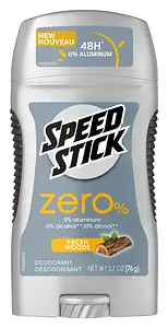Speed Stick Zero Deodorant For Men Fresh Woods