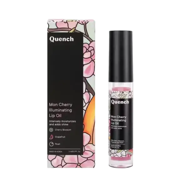 Quench Botanics Mon Cherry Illuminating Lip Oil