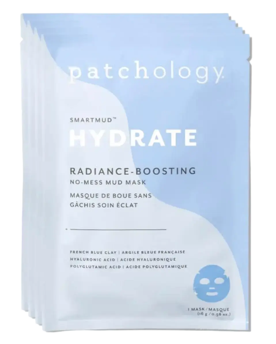Patchology Smartmud No-Mess Mud Mask Hydrate Radiance-Boosting
