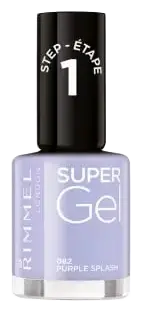 Rimmel London Super Gel Nail Polish 082 Purple Splash