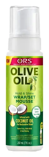 ORS Hair Care Olive Oil Hold & Shine Wrap/Set Mousse