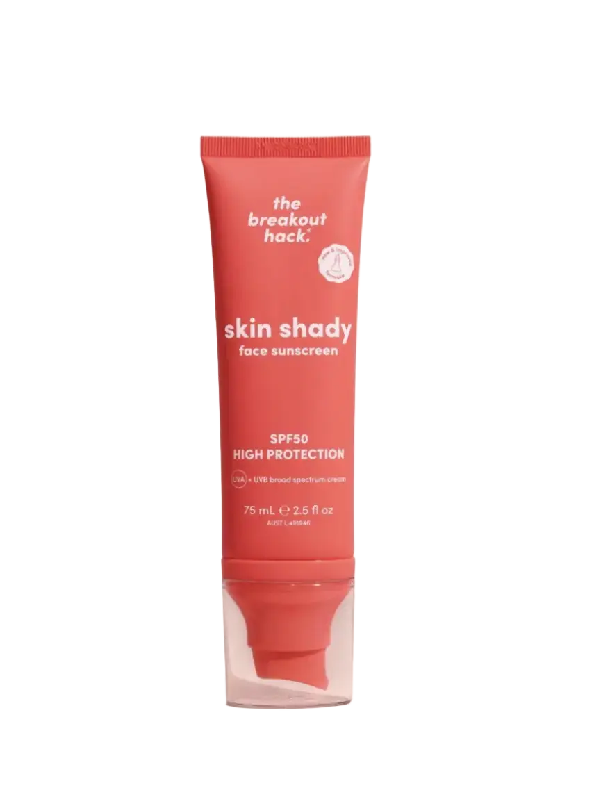 The Breakout Hack Skin Shady Face Sunscreen SPF 50