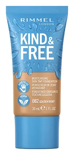 Rimmel London Kind + Free Moisturising Skin Tint 082 Golden Ivory
