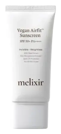 Melixir Vegan Airfit Sunscreen SPF 50+ PA++++