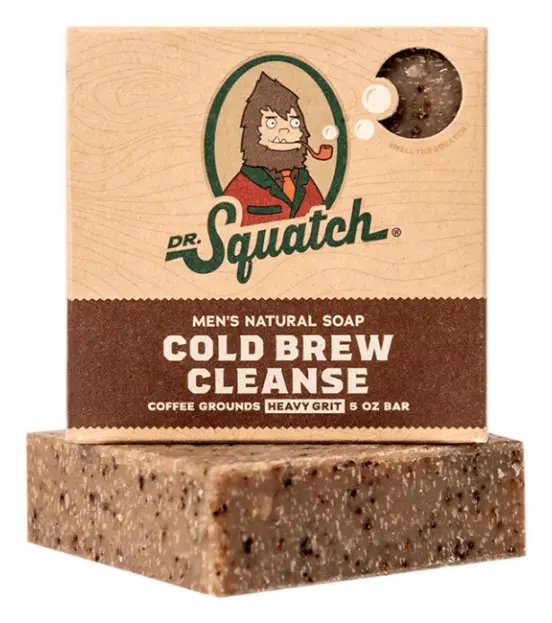 Dr. Squatch Cold Brew Cleanse Bar Soap
