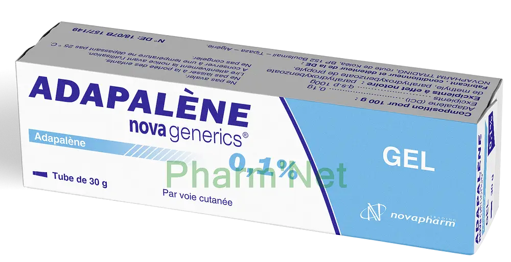 Novapharm Adapalene 0.1% Gel Gel
