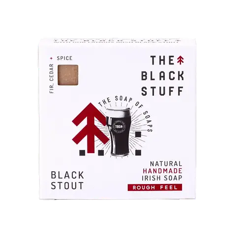 The Black Stuff Black Stout Natural Handmade Irish Soap