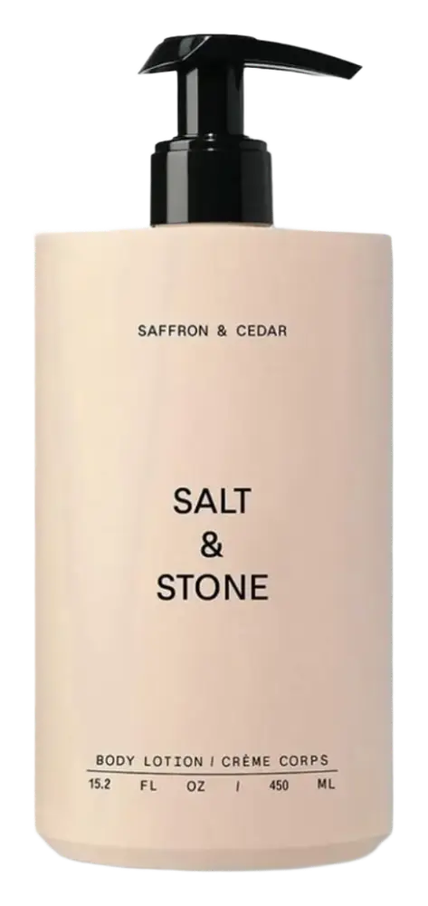 Salt & Stone Body Lotion Saffron & Cedar