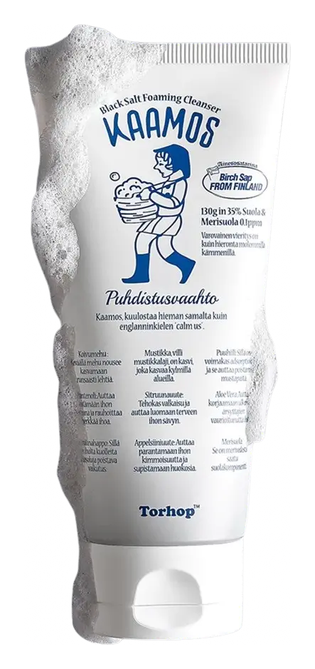 Torhop Kaamos Black Salt Foaming Cleanser
