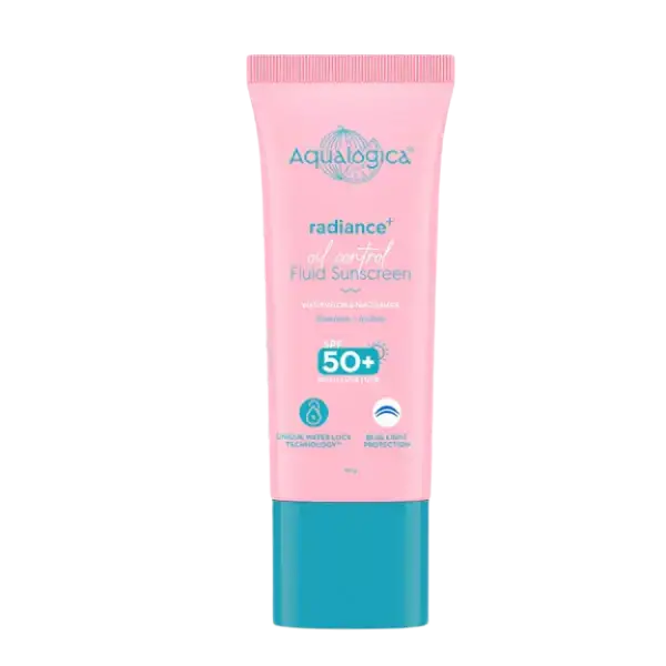 Aqualogica Radiance+ Oil Control Fluid Sunscreen SPF 50+