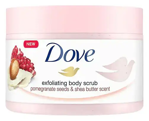 Dove Exfoliating Body Scrub Pomegranate Seeds & Shea