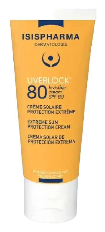 Isispharma Uveblock Invisible Cream SPF 80