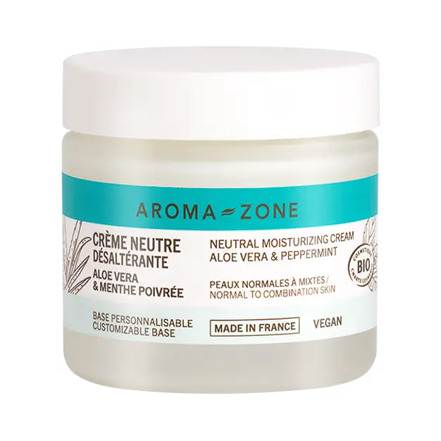 Aroma-Zone Aloe Vera & Peppermint Neutral Moisturizing Cream