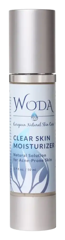 Woda European Natural Skin Care Clear Skin Moisturizer