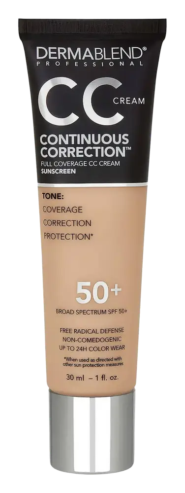 Dermablend Professional Continuous Correction Tone-Evening CC Cream SPF 50+ 37N Medium