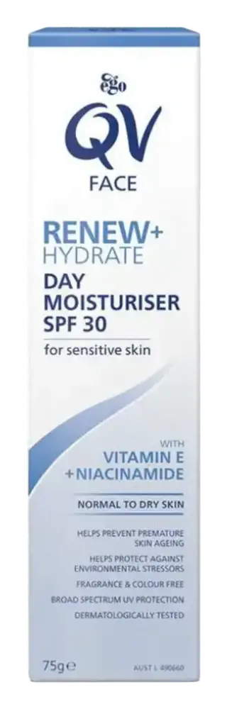 QV Renew + Hydrate Day Moisturiser SPF30