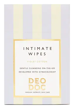 DeoDoc Intimate Wipes Violet Cotton