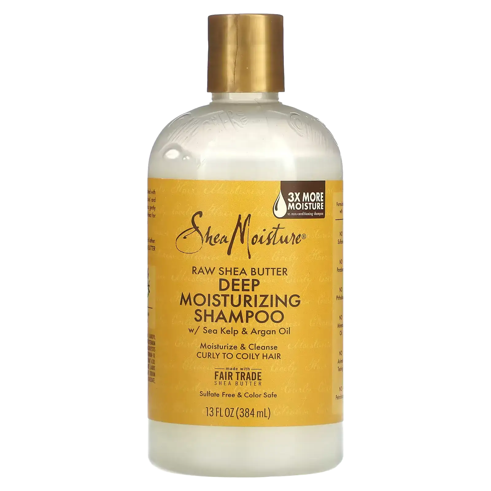 Shea Moisture Deep Moisturizing Shampoo With Sea Kelp & Argan Oil