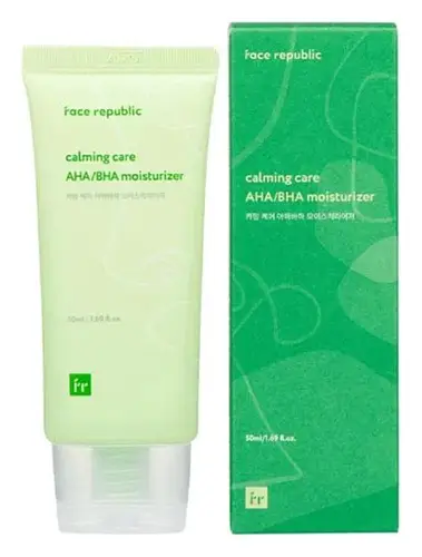 Face Republic Calming Care AHA/BHA Moisturizer