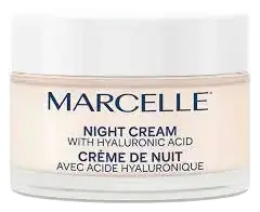 Marcelle Night Cream 24h Moisturizing with Hyaluronic Acid & Niacinamide