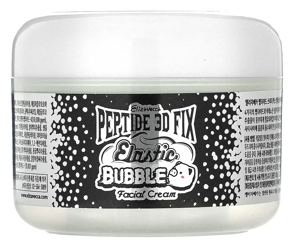 Elizavecca Peptide 3D Fix Elastic Bubble Facial Cream